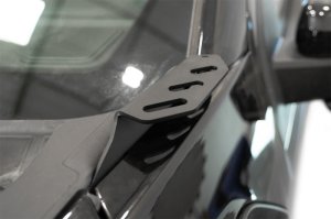 Ford F150 Raptor Ditch Light Brackets - Driver/Passenger Side - Addictive Desert Designs - 2-Stage Hammer Black Powder Coat - Black - `21-`27 Ford F150 Raptor Ditch Light Brackets - Driver/Passenger Side - Addictive Desert Designs - 2-Stage Hammer Black Powder Coat - Black - `21-`27